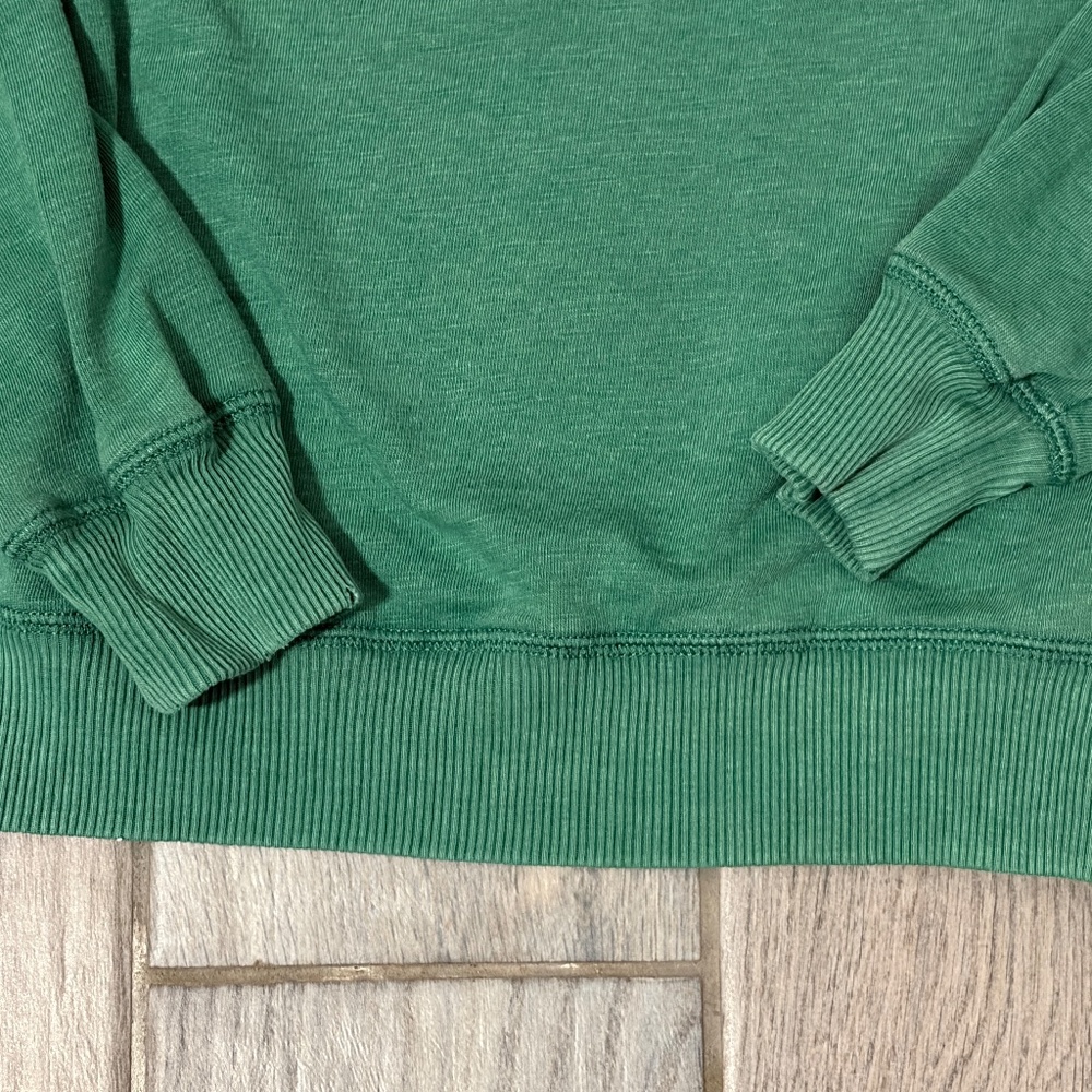 Women's American Eagle Green "Happiness" Sweatshirt - XS - Picture 6 of 7